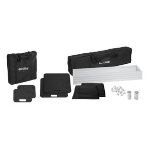 Soporte de escenario Eurolite 2x de 150 cm con funda y bolsa, color negro - Product Image 2