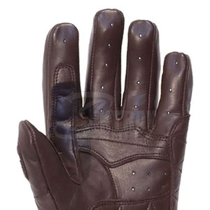 Gants de moto en cuir de conception personnalisée professionnelle nouveau style pour la course - Product Image 6