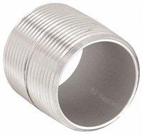 Traitement de surface poli résistant à la corrosion pour diverses applications Mamelon de tuyau en acier galvanisé à haute pression polyvalent