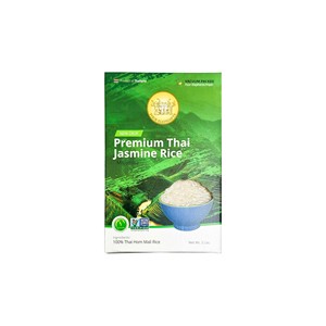 100% arroz jazmín orgánico, certificado USDA, naturalmente aromático y sin gluten, arroz saludable de grano largo, paquete de 5 libras - Product Image 5