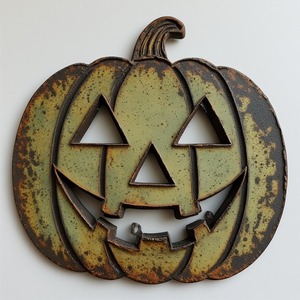 Ornement araignée en tôle de fer rustique en finition patinée art poli à la main brillant parfaitement pour la décoration festive d'Halloween - Product Image 3