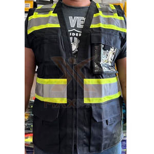 Chaleco Reflectante de Seguridad de Último Diseño en Color Sólido, Hecho de Poliéster, Impermeable - Product Image 4
