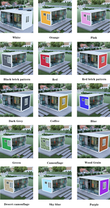 Contenedor prefabricado de 20 pies, contenedor ligero de 6m, casas de lujo de 20 pies para hotel - Product Image 4