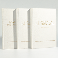 Agenda de Luxe sur Mesure avec Reliure Exquise, Couverture en Lin, Impression et Marquage Doré