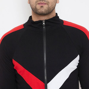 Survêtements d'entraînement de gymnastique à la mode pour hommes/survêtements de gymnastique confortables en sapin à fermeture éclair - Product Image 6