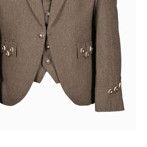 Veste et gilet Prince Charlie pour homme, nouvelle collection, veste Prince Charlie écossaise personnalisée pour homme - Product Image 4