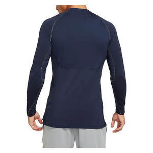 Camiseta de Manga Larga con Protección UV, Diseño Personalizado, Ajuste Delgado, para Gimnasio, Entrenamiento, Ecológica, Secado Rápido, 220g, Transpirable, para Hombre - Product Image 2