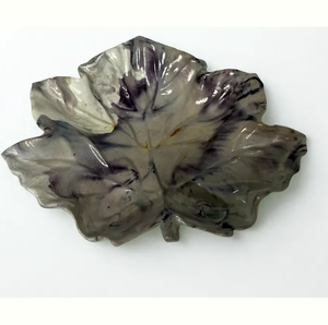 Plateau de service en feuille d'aluminium fait à la main de printemps Plateau de qualité supérieure Salle à manger festive Présentation culinaire élégante Décoration contemporaine - Product Image 1