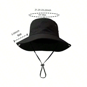 Sombrero de Pesca Ajustable con Estampado de Camuflaje para Senderismo, Pesca, Deportes Casuales y Viajes al Aire Libre, Sombrero Boonie de Safari, Camuflaje Elegante - Product Image 6