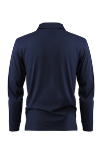 Polo de algodón 100% para hombre al por mayor longitud personalizada para golf estampado estilo rendimiento corto - Product Image 5