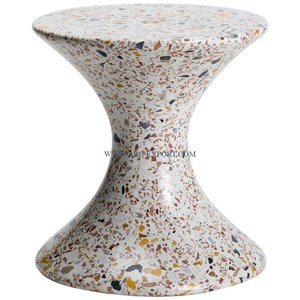 Table de centre classique en métal poli doré pour la maison Table d'appoint de salon et de salle à manger Table d'appoint de grande taille en marbre pour meubles - Product Image 2