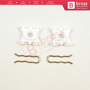 Clips pivotants pour lève-vitre V6BWR5 pour Passat B3 B4 3A2 3A5 35i 1988-1997 4/5 portes 3A0837461 3A0837462 - Product Image 3