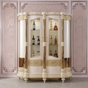 European Style Hand Carved Marble Top <b>Gold</b> Trim Antique Design 6 Piece Solid Back Dining Room Set for Hotel Use - Product Image 6