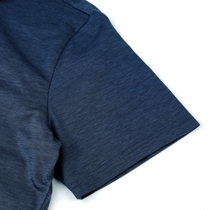 Polos d'été ODM Business Polos 100% Coton Séchage Rapide Tricoté Bleu Foncé Pullover Polos Respirants - Product Image 4