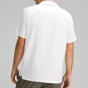 Diseño personalizado de los hombres para la camisa de manga corta de polo de alta calidad 100% algodón piqué transpirable estilo casual sólido-directo de Bangladesh - Product Image 6