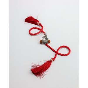 จี้เงินแท้ 925 รักี พร้อมคำอธิษฐานโอม นะมะ ศิวะ  สไตล์โบฮีเมียน  จี้ทองเหลืองชุบทอง  ของขวัญสำหรับชาวฮินดู - Product Image 1