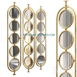 Maravilloso diseño hecho a mano de latón hogar decorativo único espejo de pared de primera calidad de lujo recién llegado espejo de pared de boda - Product Image 6