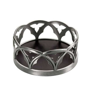 Metal <b>Wine</b> <b>Bottle</b> <b>Coaster</b> Silver Plated Bar Accessories - Product Image 4