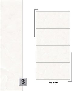 แผ่นพอร์ซเลน600x1200เงาสูงกระเบื้องปูพื้นและผนังดูทันสมัยหินอ่อน - Product Image 3