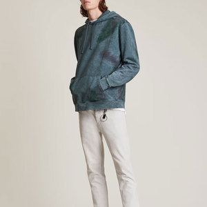 Personnalisable Vintage Hommes Acid Wash Sweat À Capuche Surdimensionné Français Terry Coton Polaire Sweat Streetwear Motif Imprimé en Taille XS - Product Image 2