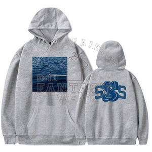 FANTASY WEAR OEM High Quality Blank <b>Plain</b> <b>Hoodie</b> (Heavyweight 100% Cotton French Terry) customizable <b>plain</b> pullover <b>hoodie</b> - Product Image 6