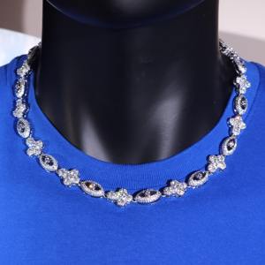 Best Seller Moissanite Diamond Iced Out Hip Hop Eyes And <b>Cross</b> <b>Chain</b> In 925 Silver Bling Necklace For Men At Wholesale Price - Product Image 1