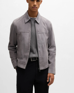 Veste en cuir pour hommes 100% Design de mode de qualité nouveauté meilleur prix tarifs de gros veste en cuir pour hommes - Product Image 1