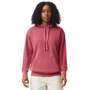 Señoras Pullover Sudaderas con capucha de invierno Venta al por mayor Soft Wash Plained Sweats Hoodie para mujeres - Product Image 3