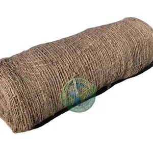 Rollo neto de control de erosión del protector del suelo del yute biodegradable natural 100% respetuoso con el medio ambiente de Bangladesh