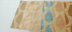 Tela de seda brocada hecha a medida con patrones de hojas ideal para hacer ropa y adecuada para textiles para el hogar e ideal para reventa - Product Image 4