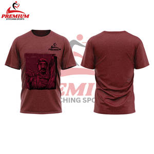 Fabricantes de ropa OEM Camiseta de lavado ácido 100% algodón Camiseta básica de alta calidad Camiseta ODM de gran tamaño de peso pesado para hombre - Product Image 6