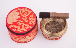 ชุดชามร้องเพลงสำหรับการรักษาเสียงพร้อมกล่องใส่ของขวัญงานฝีมือโลหะ - Product Image 3