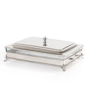 Plat à réchaud en acier inoxydable de grande capacité, conçu pour servir plusieurs invités efficacement lors d'événements - Product Image 6