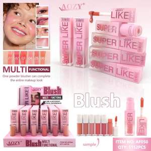 AOZY 6-Color Liquid Concealer Set Waterproof Long-Lasting Full Coverage <b>Foundation</b> for Dark Circles Features Whitening Contour - Product Image 3