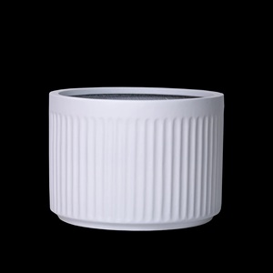 Macetas de madera Macetas de mesa Macetas Hogar natural y habitación de hotel y jardín Decoración interior de madera redonda decorativa - Product Image 1