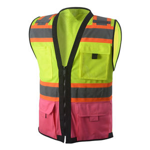 Gilet de sécurité haute visibilité durable fabriqué en usine, léger, imperméable, vêtements de travail, gilet de sécurité pour hommes - Product Image 6