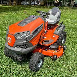 Para TS 148XK 48 "cortacésped Industrial 24HP gasolina césped Tractor 40V 196cc motor 5000W potencia 4 tiempos telescópico - Product Image 1