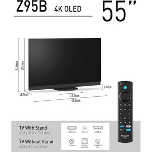 55 Inch LED 4K Ultra HD Smart TV Bundle Includes <b>Cable</b> Protection Pack Multiple Screen Sizes Including 75 85 65 50 40 Inches - Product Image 5