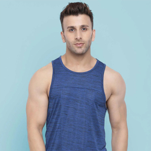 Vêtements de sport, débardeur pour homme en coton respirant, évacuant l'humidité, logo personnalisé, chemises de sport athlétiques, débardeur sans manches respirant - Product Image 2