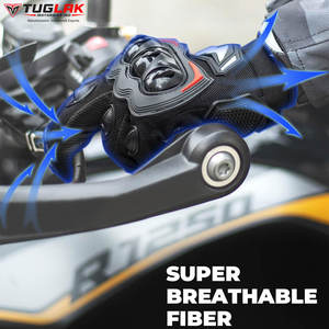 ถุงมือขี่มอเตอร์ไซค์แบบเต็มนิ้วกันน้ำระบายอากาศได้ดีถุงมือขี่มอเตอร์ไซด์แบบเต็มนิ้ว - Product Image 6