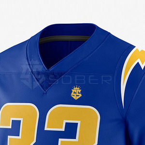 Maillot de football américain léger pour homme, confortable et respirant pour les fans et les joueurs, options de taille plus - Product Image 3