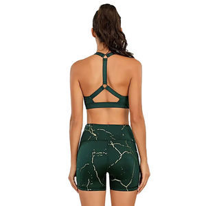 Short à sublimation pour femme Prix compétitif Nouvelle arrivée Service OEM Short de gym respirant pour femme - Product Image 5