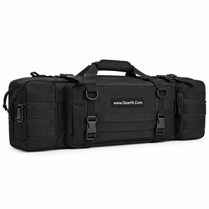 Ruggedized Heavy Duty 1000D <b>Waterproof</b> Cordura Nylon Scope Bag Laser Cut MOLLE System Reinforced Stitching <b>Padded</b> Binocular - Product Image 1