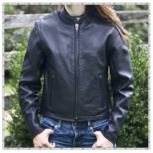 Veste de moto en cuir pour femme | Veste motard durable approuvée CE | Veste d'équitation élégante pour la sécurité - Product Image 3