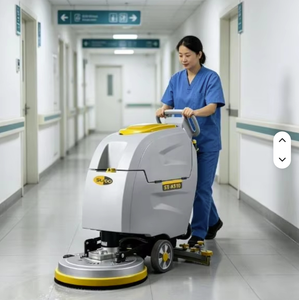 Nouvelle machine professionnelle de nettoyage de sols 24V ST-X510, autolaveuse autoportée, batterie 24V 100Ah, garantie 1 an pour entrepôts et usines - Product Image 1