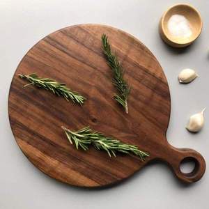 Tabla de cortar al por mayor, madera de acacia, rectángulo macizo, palisandro, cocina, bloque de cortar, fabricante personalizado transfronterizo - Product Image 5