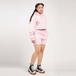 Conjunto de pantalones cortos de lana para mujer, suave, acogedor e ideal para ropa informal, descansar y mantenerse cómodo en casa - Product Image 1