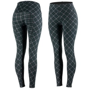 Pantalons d'équitation pour femmes en toile personnalisable de haute qualité, leggings souples avec sport de plein air - Product Image 1