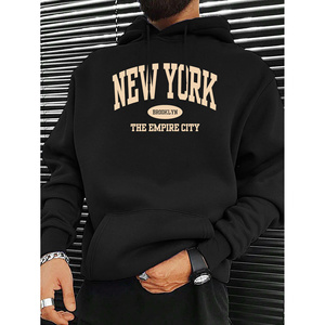Pull-over de loisirs d'automne/hiver pour hommes, tricots et sweatshirts standard d'une couleur fabriqués en Chine - Product Image 1