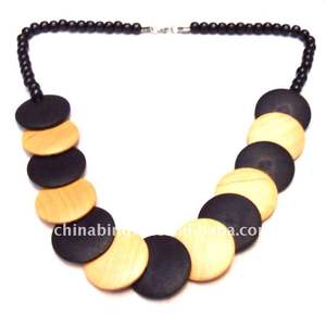 Collar con colgante de madera rústica, regalo para manualidades de madera, cajas de madera, carteles de pared - Product Image 3